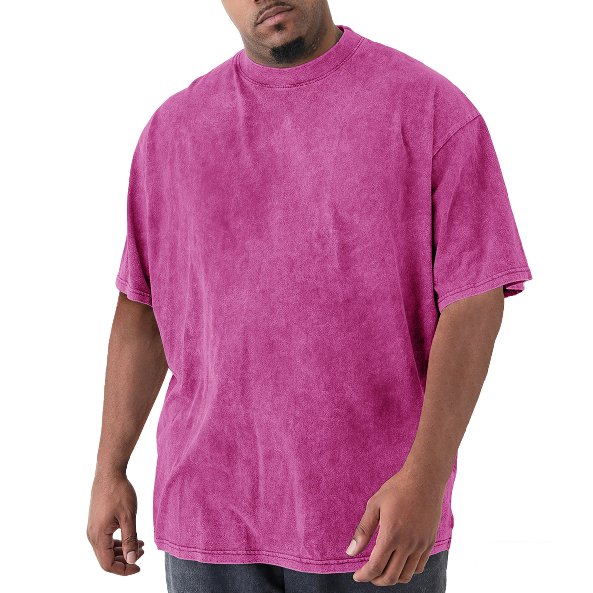 Men’s Vintage Washed Heavyweight Oversized T-Shirt