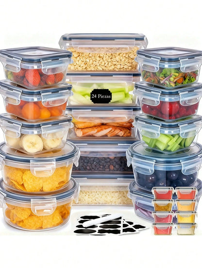 24/48-Piece Airtight Food Storage Set