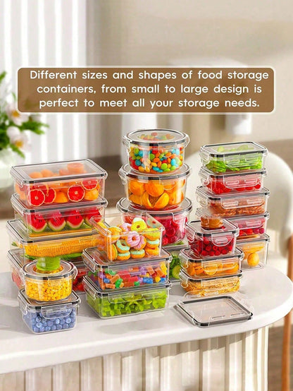 24/48-Piece Airtight Food Storage Set